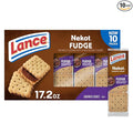 Lance Sandwich Cookies, Nekot Fudge, 10 Individually Wrapped Packs, 6 Sandwiches Each