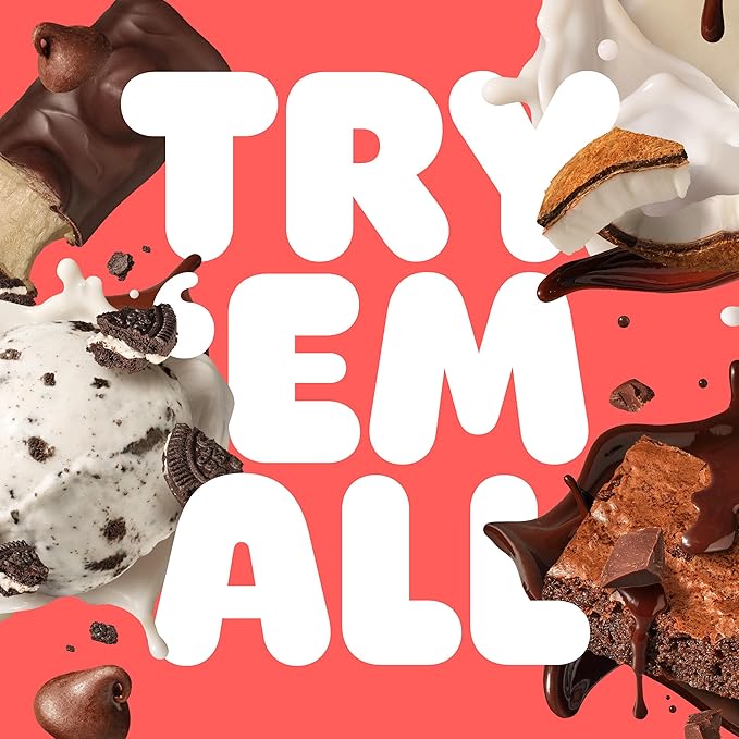 Built Bar, Puff Protein Bars, Strawberries 'N Cream Puff, 15g Protein Snacks, On-The-Go Bars, Only 140 Calories, 8g Sugar, Collagen, Gluten Free, 12 Count