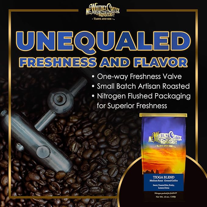 Mt. Whitney Tioga Blend Coffee (Ground, 12 Oz)