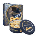 Mattigan's Butter Cookies Traditional Danish Style Cookie Assortment, 16 Oz Tin, Gourmet Gifts for Holidays, Birthday, Special Occasions, Snack Gift, Assorted Cookie Dessert Sweets, Reusable Metal Tin