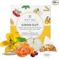 Tily Tea Good Gut Herbal Tea - Natural Prebiotic Tea for Digestive Support - Caffeine Free - 10 Plastic-Free Tea Bags