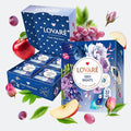 LOVARE 1001 Nights Tea Bags 64 g - Made in Ukraine - Classic Black and Sencha Green Flavored Tea Blend - Tea Bags Individually Wrapped - Gift Box Sets for Tea Lovers (32 Tea Bags x 2 g Each)