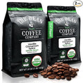 The Bean Organic Coffee Company Holiday Bean (Vanilla Cinnamon Spice), Medium Roast, Whole Bean Coffee, 16-Ounce Bags (Pack of 2)