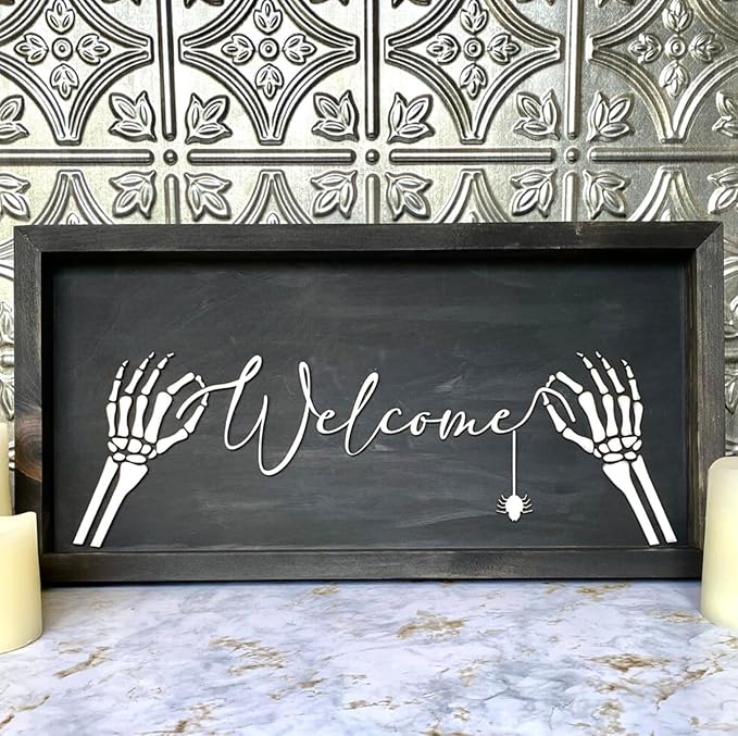 Halloween Stencils for Painting on Wood 14” Halloween Doormat Stencils Boo Hocus Pocus Drawing Templates for Wood Sign Doormats T-Shirt Porch Wreath Decor