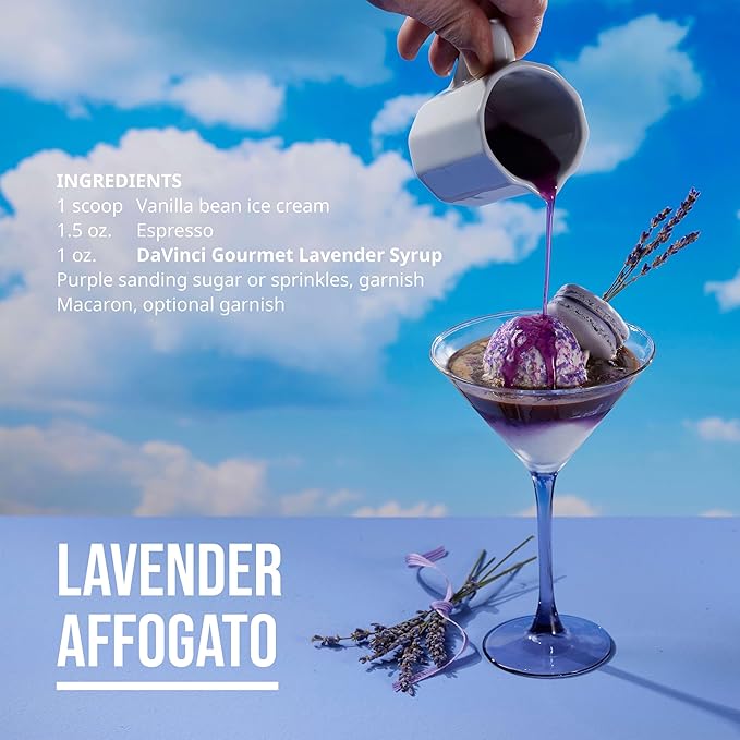 DaVinci Gourmet Lavender Syrup, 25.4 Fluid Ounces (Pack of 1)