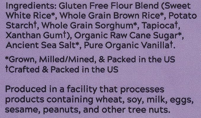 Gluten Free Rolled Hotcakes Crepe Mix by American Table, Made with American-Grown Ingredients & Pure Vanilla, French-Style, Non-GMO, Low Sugar, No Preservatives, Makes 72 Crepes (14 oz, Pack of 3)