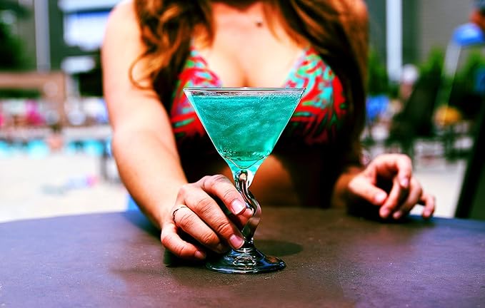 Teal BREW GLITTER Edible Glitter For Drinks, Cocktails, Beer, Garnish Glitter & Beverages | KOSHER & HALAL Certified | 100% Edible & Food Grade | Vegan, Gluten, Nut Free (45g Shaker, Teal)