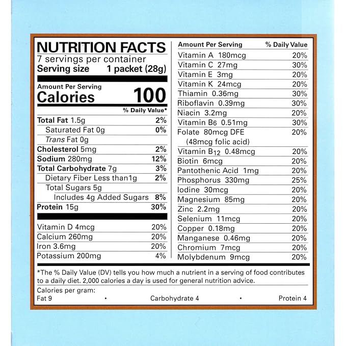 Nutmeg State Nutrition - Pudding or Shake, Low Calories, 15g Protein, Low Fat, 7 Servings Per Box (Mocha)