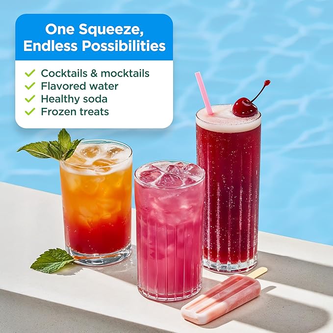 Stur Electrolyte Water Enhancer | Sweetened with Stevia | High in Vitamin C & Antioxidants | Sugar Free | Zero Calories | Keto | Vegan | 5 Bottles, Makes 90 Drinks (Black Raspberry)