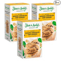 Steve & Andy’s Soft Bake Chocolate Chip Banana Bread Cookies -Organic, Gluten Free, Non-Gmo, Vegan, Dairy Free, Nut Free, Egg Free, Wheat Free, Soy Free – 16.5 Oz, 3 Boxes (30 Cookies)