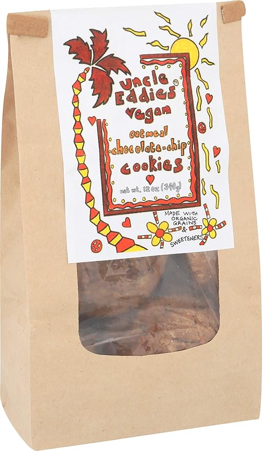 Uncle Eddie's Vegan, Oatmeal Chocolate Cookie, 12 oz