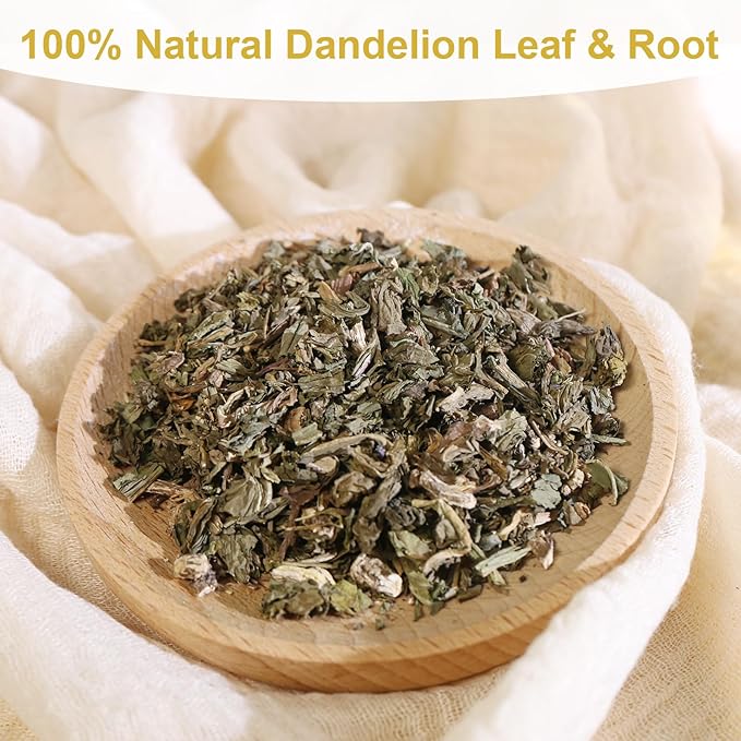 TEARELAE - Dandelion Leaf & Root Tea - 60 Counts Premium Dandelion Leaf and Root Tea Bags - Support Kidney, Aid in Digestion - Non-GMO - Caffeine-Free