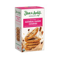 Steve & Andy’s Soft & Chewy, Delicious Oatmeal Raisin Cookies – Organic, Gluten Free, Non-Gmo, Nut Free, Wheat Free, Soy Free – 5.5 Oz, 1 Box (10 Cookies)