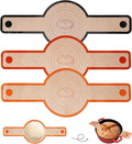 Dizywiee Silicone Bread Sling for Dutch Oven, 3-Pack Non-Stick & Easy to Clean Bread Baking Mat Set, Reusable Bread Sling with Long Handle to Transfer Sourdough, 01.3Pack Black+Orange+Red