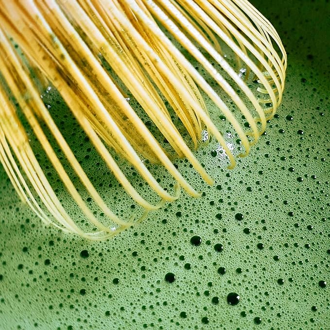 Matcha Tea Set, Matcha Accessories, Matcha Whisk Set Included Matcha Bowl, Bamboo Matcha Whisk, Scoop, Matcha Whisk Holder, Spoon Stand, Japanese Matcha Set for Beginners, Mocha
