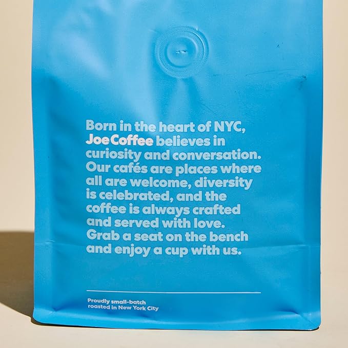 Joe Coffee Company - Kenya Kapkiyai Ground Specialty Coffee, 6 oz Bag | Women-Produced, NYC Roaster, Rainforest Alliance Certified, Kosher, Climate-Friendly