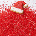 Christmas Edible Red Sprinkles,Sanding Sugar Crystals for Cake Decorating,150g/5.3oz Halloween Coarse Sprinkle Mix for Baking,Cookies,Ice Cream,Fondant Cake,Cupcakes,Desserts,Red Sugar Sprinkles,Birthday Wedding Party Supplies