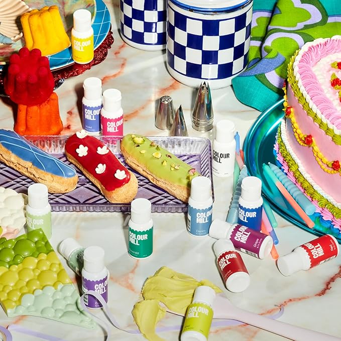 Colour Mill Oil-Based Food Coloring, 20 Milliliters - Complete Collection - All 60 Colors