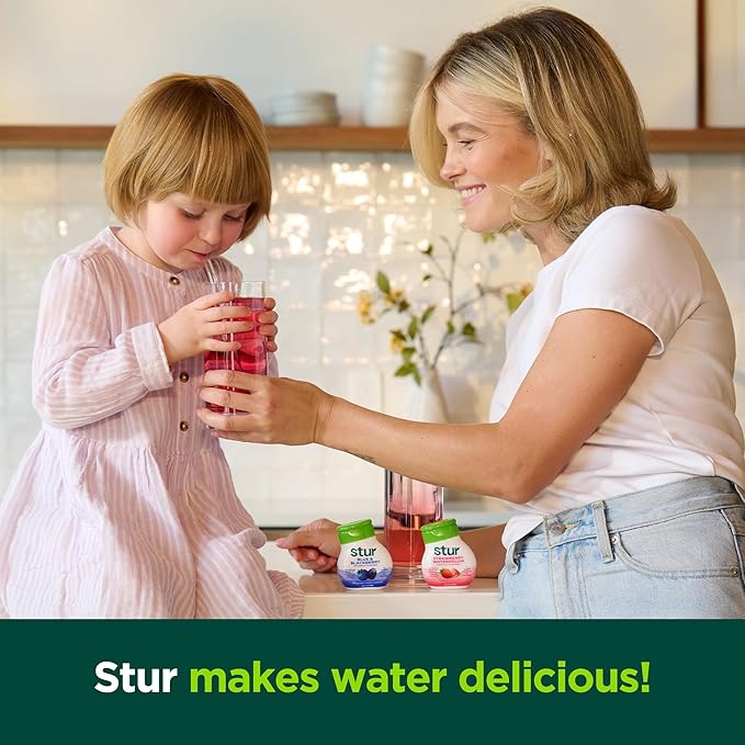 Stur Liquid Water Enhancer | The Ultimate 10-Pack Variety Pack | Naturally Sweetened | High in Vitamin C & Antioxidants | Sugar Free | Zero Calories | Keto | Vegan | 10 Bottles, Makes 240 Drinks
