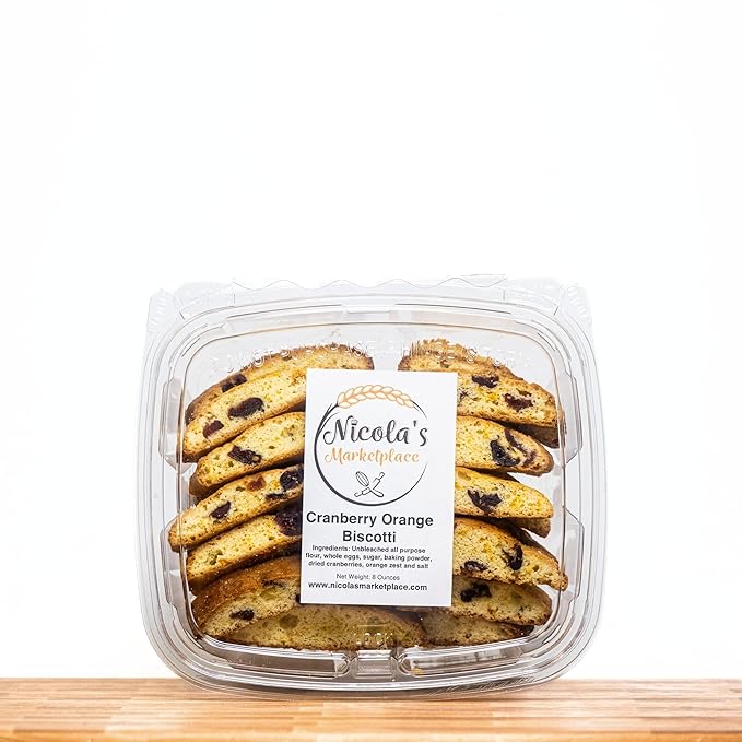 Biscotti Lovers – Gourmet Artisanal Biscotti Assortment, Softer Texture | 7 Premium Flavors – Cranberry Pistachio, Chocolate Hazelnut, Vanilla Bean & More – Ideal for Coffee, Tea & Gifting