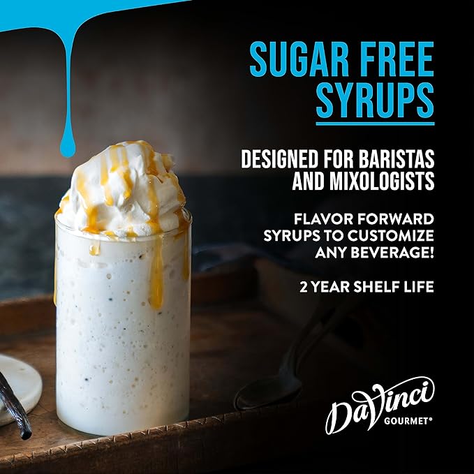 DaVinci Gourmet Sugar-Free Sweetener Syrup, 25.4 Fluid Ounces (Pack of 1)