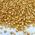 Sprinkles Gold Star Sugar Crystal Sugar Candy Cake Decorations Cupcake Toppers Cookie Decorating Ice Cream Celebrations Shaker Jar Wedding Shower Party (120g/4.2oz）