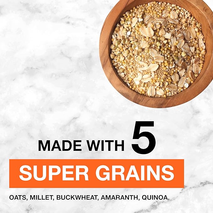 KIND Healthy Grains Granola, Peanut Butter Clusters, Healthy Snacks, Gluten Free, 100% Whole Grains, 10g Protein, 11oz, 3 Count