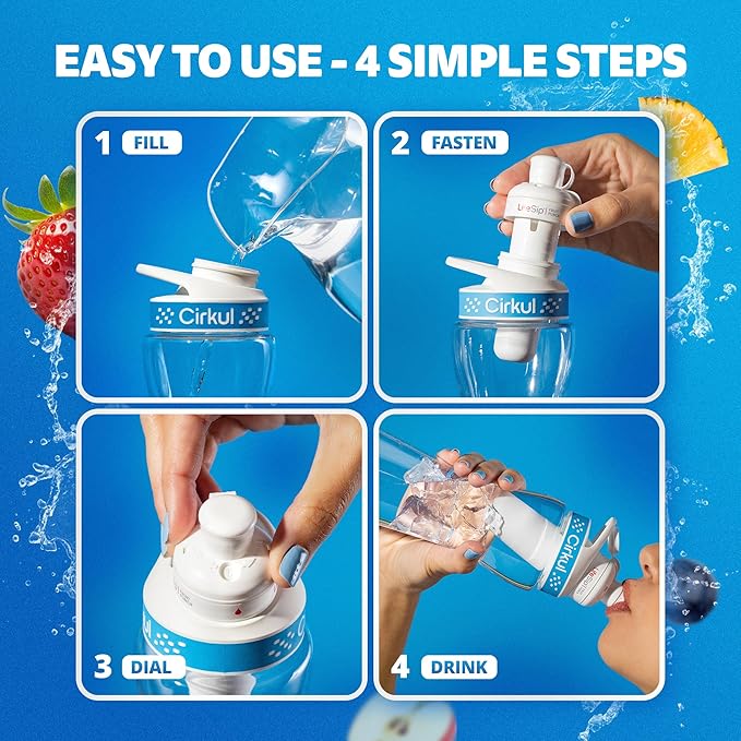 Cirkul Flyte Electrolytes Flavor Water Variety Pack, Makes 36 Drinks, No Sugar, Zero Calorie Drink Mix, (2 Last Drive, 2 Fast Break, 2 Shutout)