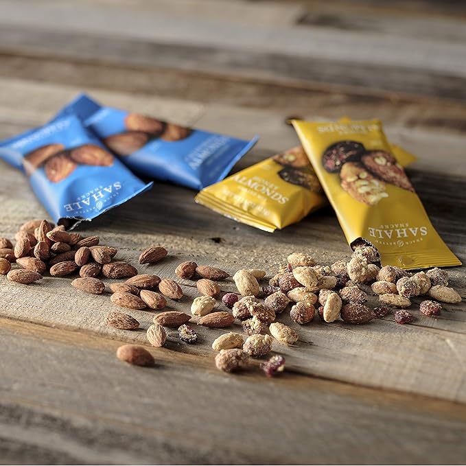 Sahale Snacks Almonds Variety Pack, 1.5 Ounces (Pack of 12)