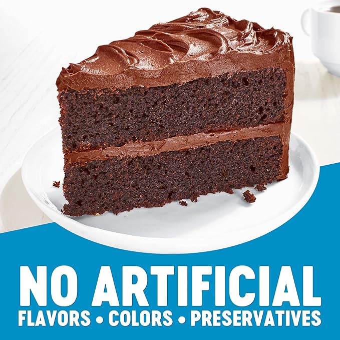 Krusteaz Gluten Free Chocolate Cake Mix, No Artificial Flavors, Colors, or Preservatives, 18 Ounce(Pack of 2)