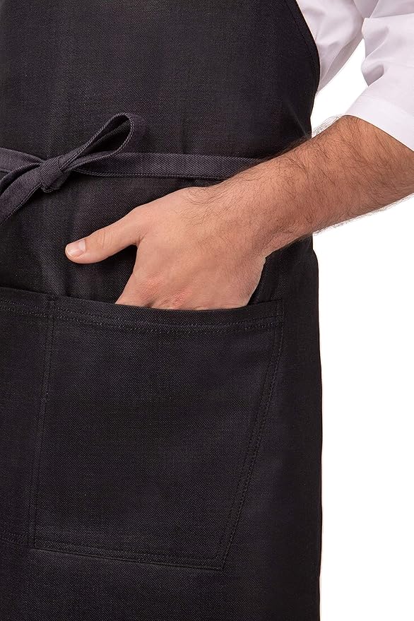 Chef Works Unisex Boulder Bib Apron