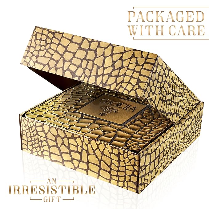 Chocolate Gift Basket, Gourmet Chocolates Variety Snack Box, Assorted Food Arrangement Platter, Birthday Present, Holiday, Corporate Parties, Sympathy, Candy Gifting Idea, Him, Her, Men, Women, Family (Gold Delight)
