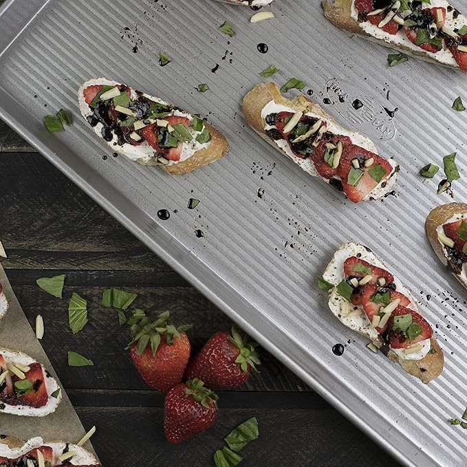 USA Pan Bakeware Nonstick Extra Large Baking Sheet Pan, Aluminized Steel
